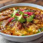 cheese-stuffed chicken tortilla soup - featured image