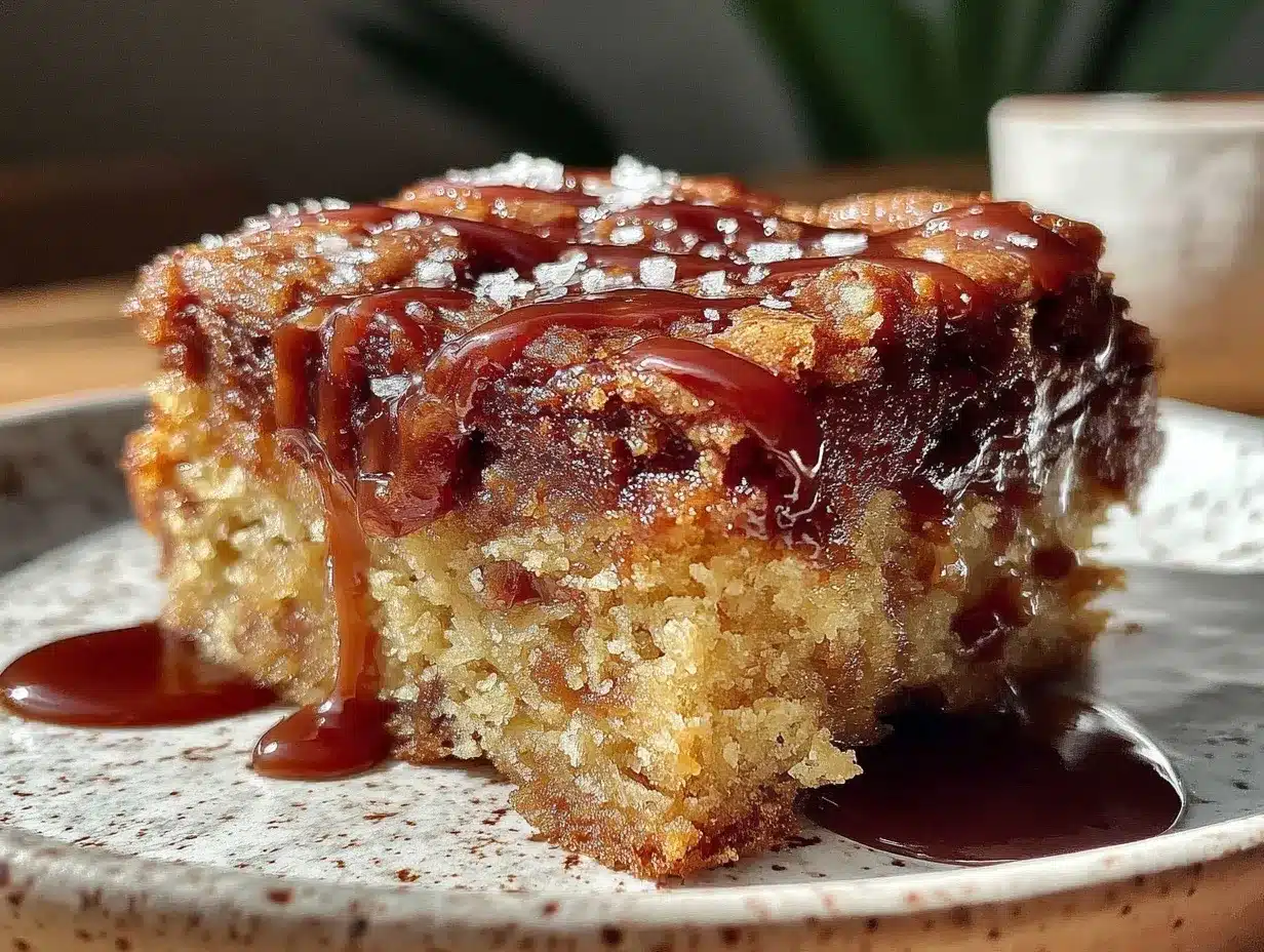chewy brown butter blondies preparation steps