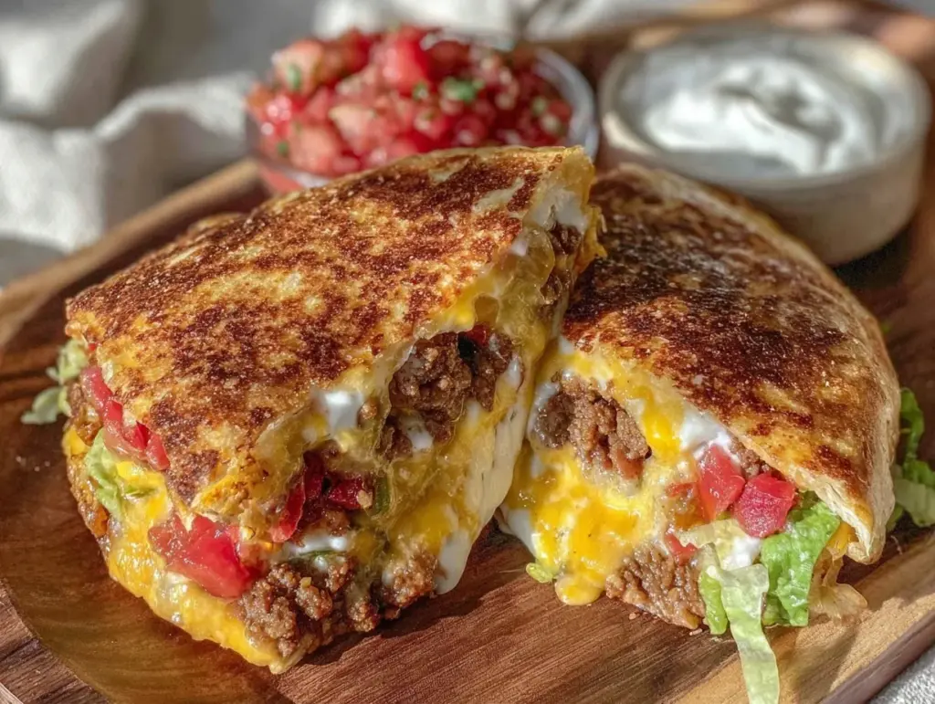 copycat Crunchwrap Supreme recipe - featured image