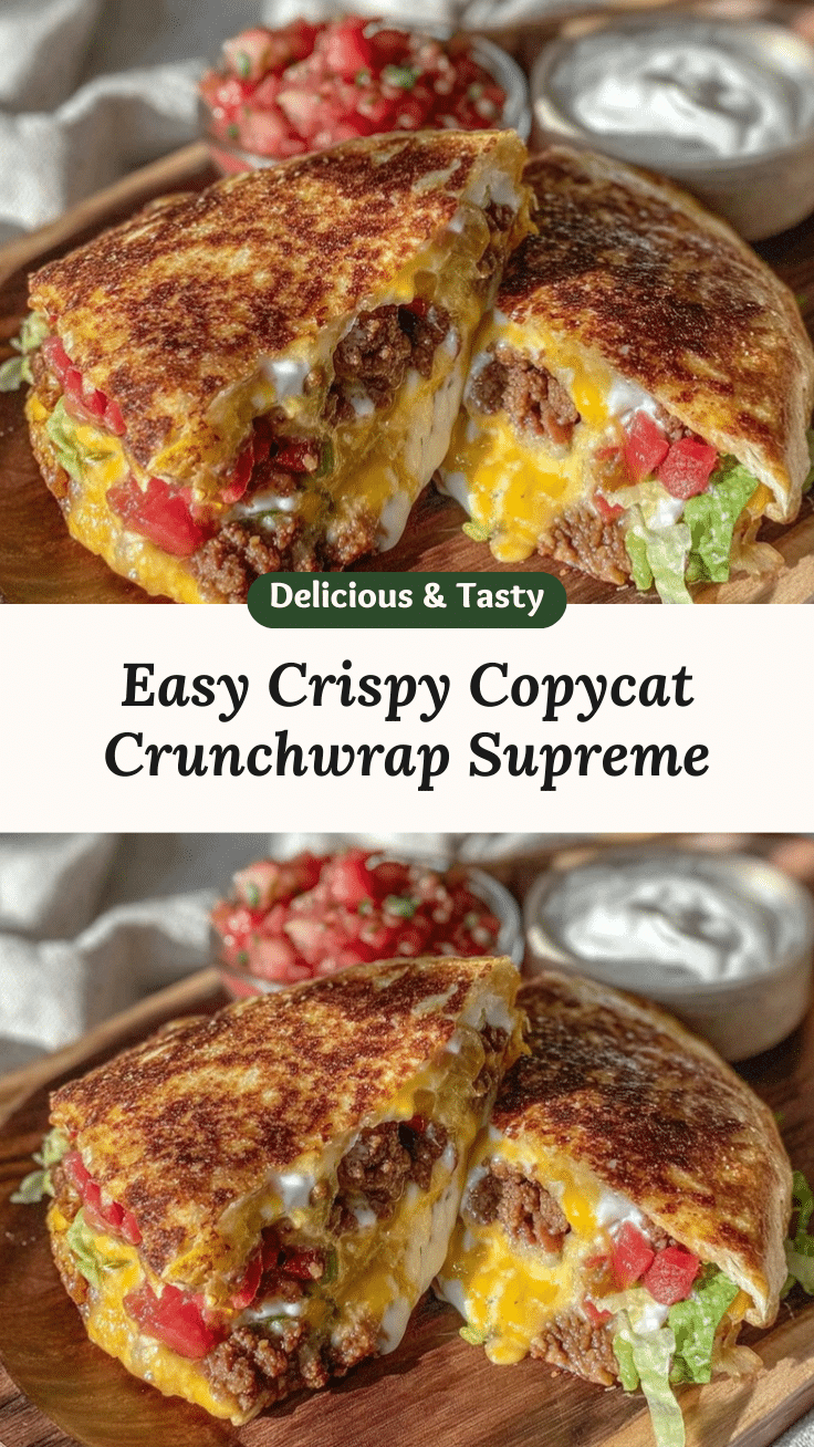 copycat Crunchwrap Supreme recipe recipe