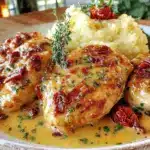 creamy marry me chicken - featured image