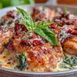 creamy one-pot tuscan chicken - featured image