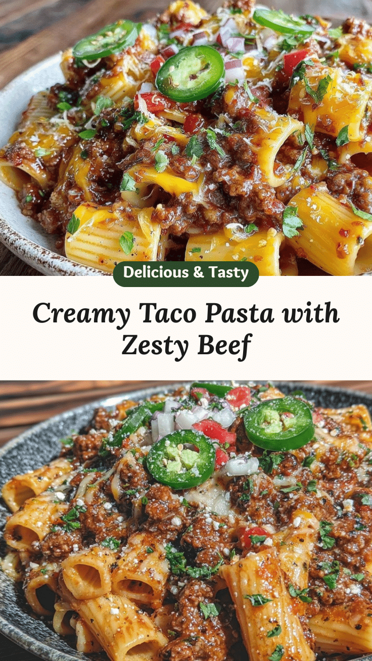 creamy taco pasta recipe