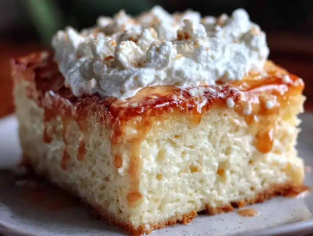 creamy tres leches cake - featured image