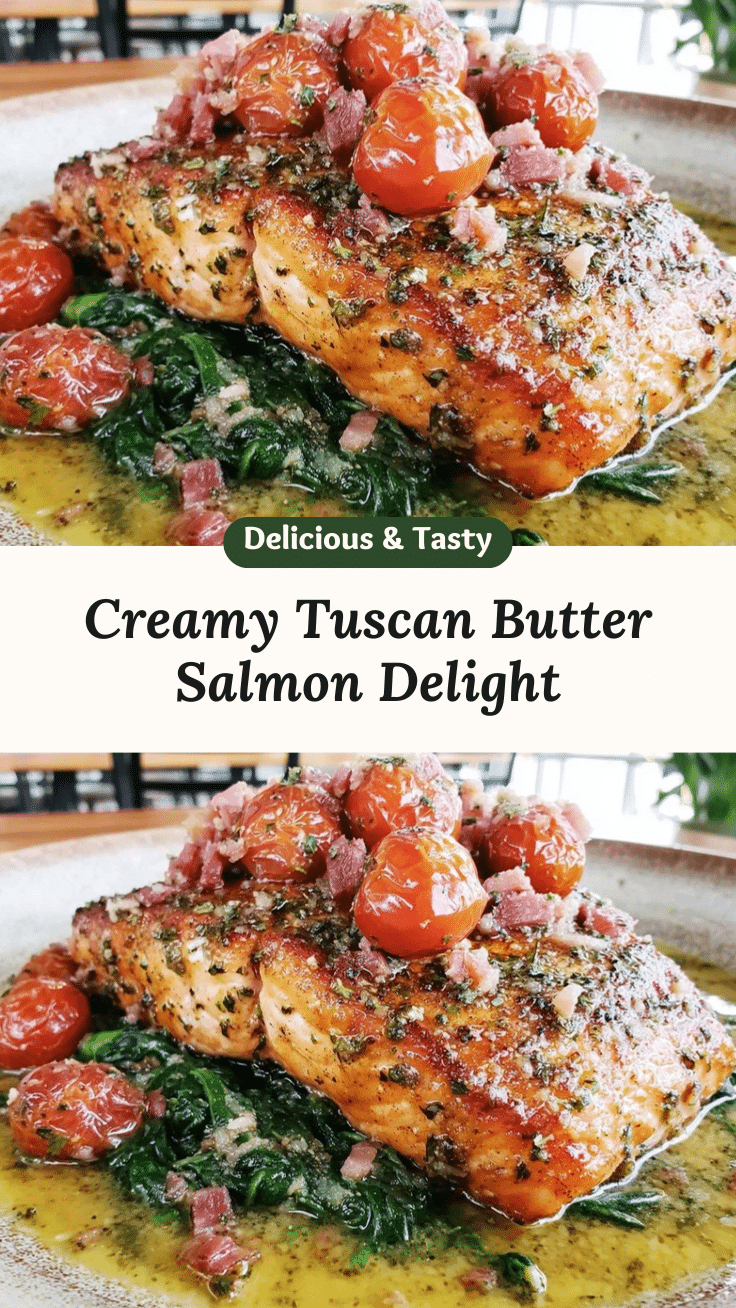 creamy tuscan butter salmon recipe