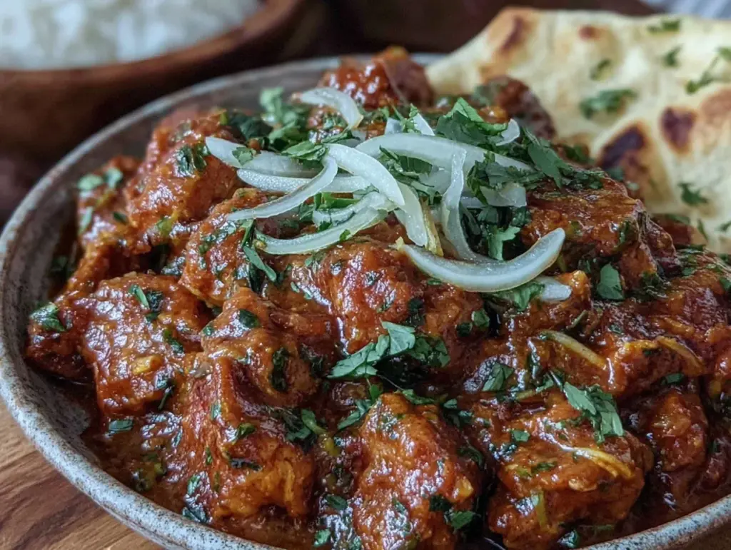 creamy vegan butter chicken - featured image