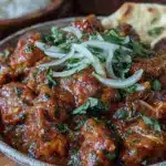 creamy vegan butter chicken - featured image