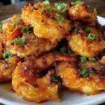 crispy air fryer bang bang shrimp - featured image