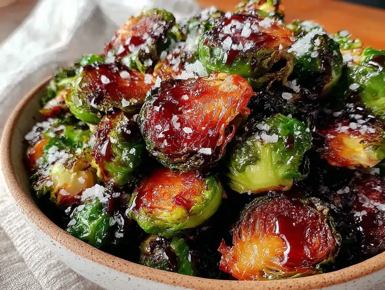 crispy air fryer brussels sprouts preparation steps