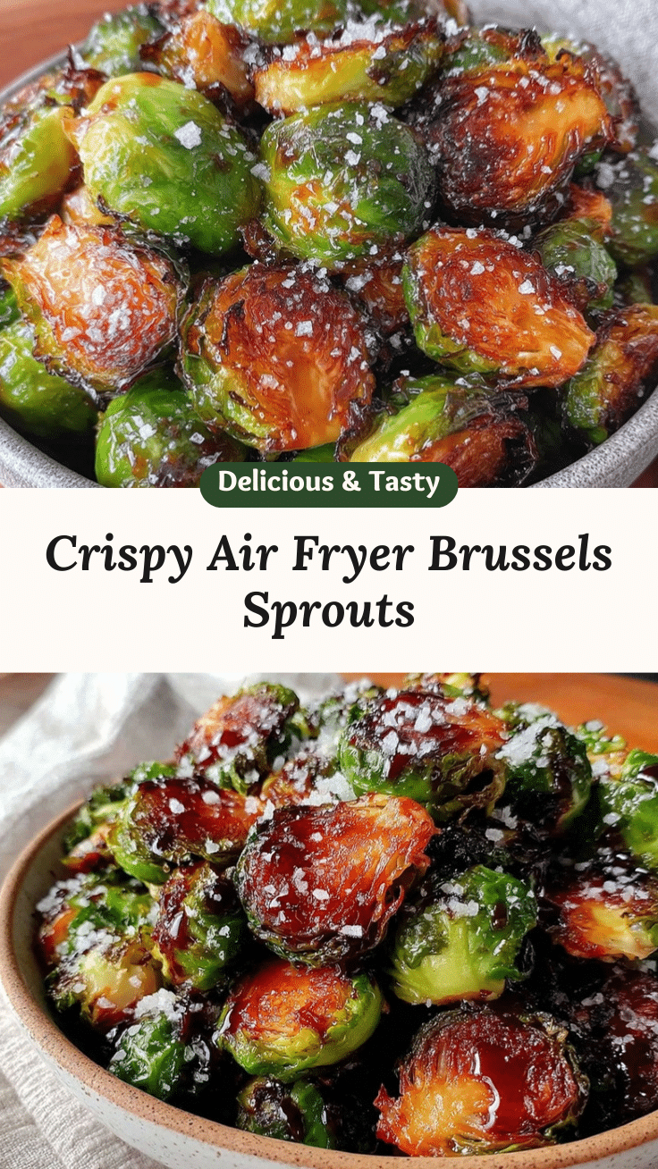 crispy air fryer brussels sprouts recipe