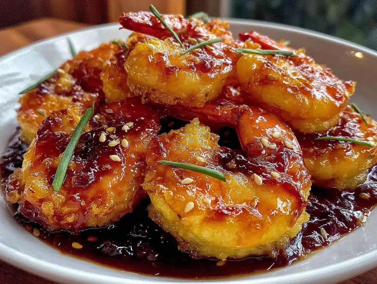 crispy air fryer New Orleans BBQ shrimp preparation steps