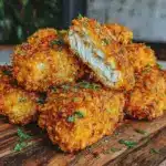 crispy baked parmesan chicken tenders - featured image