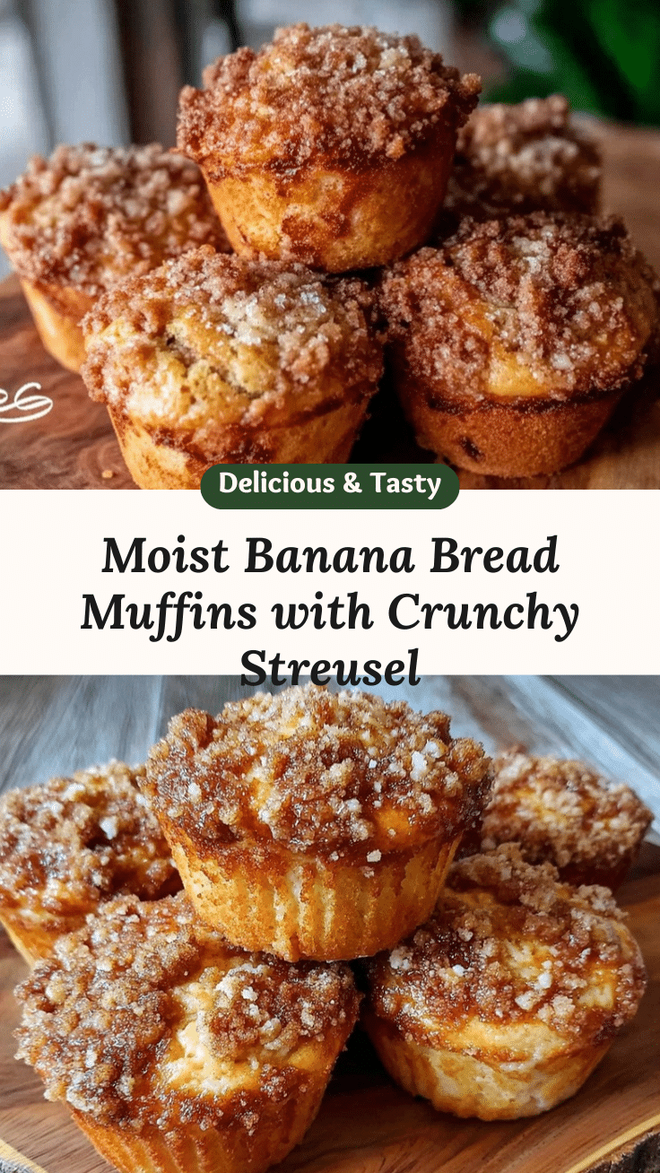 crispy banana bread muffins recipe