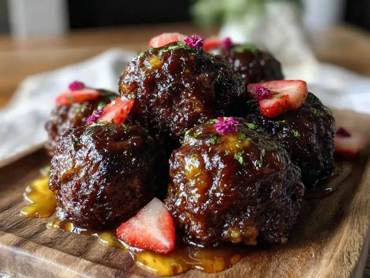 crispy bbq meatballs preparation steps