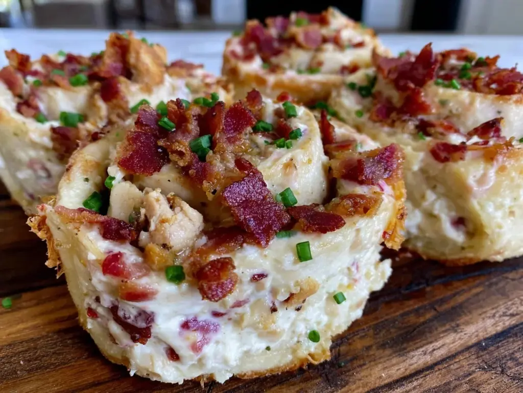 crispy chicken bacon ranch pinwheels - featured image
