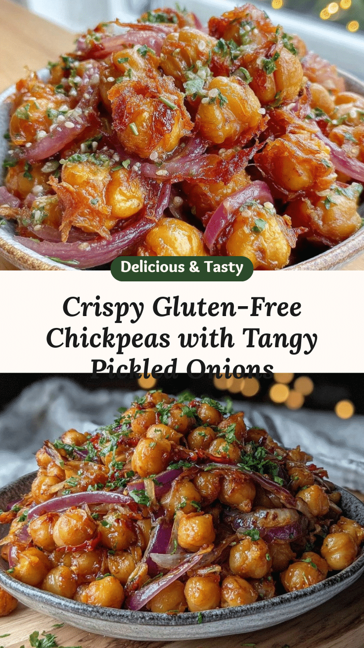 crispy gluten-free chickpeas recipe