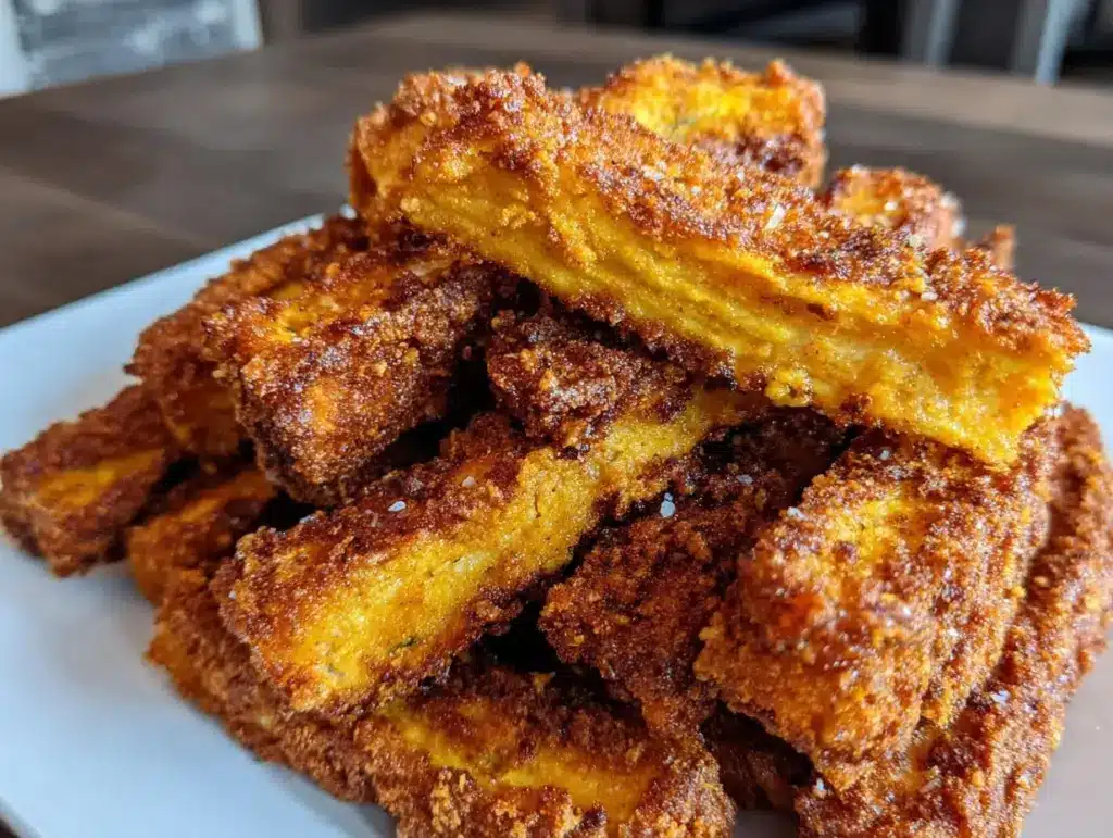crispy gooey zucchini fries - featured image