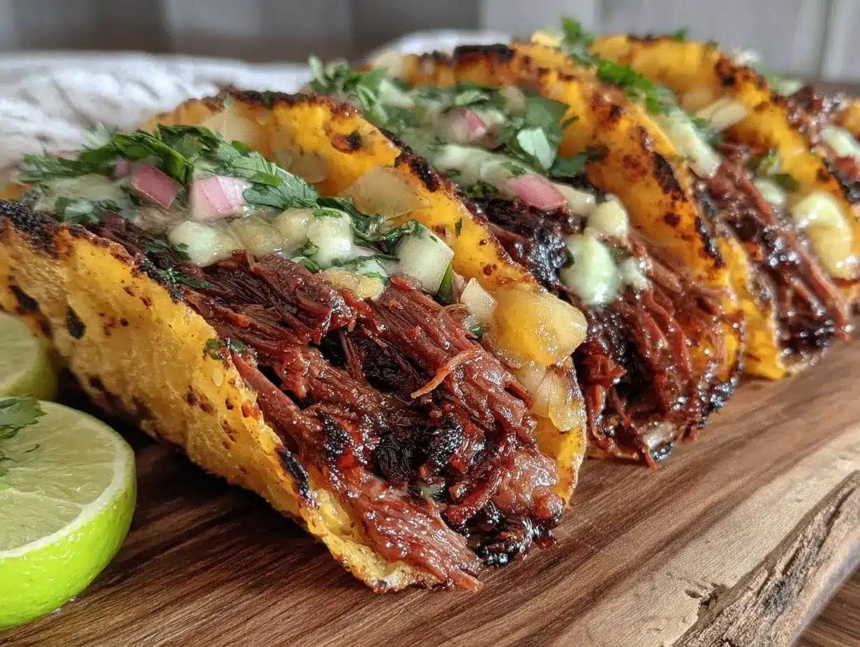 crispy homemade street tacos preparation steps