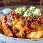 crispy keto chili cheese fries - featured image