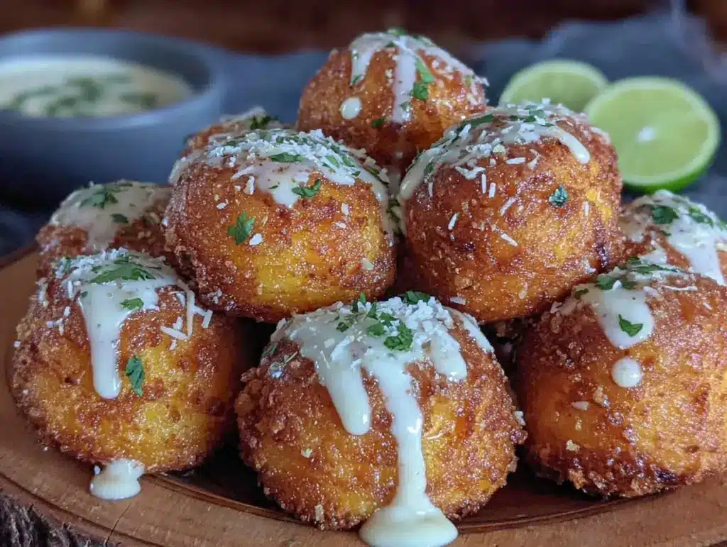 crispy one-pot mini corn dog bites - featured image