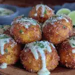 crispy one-pot mini corn dog bites - featured image