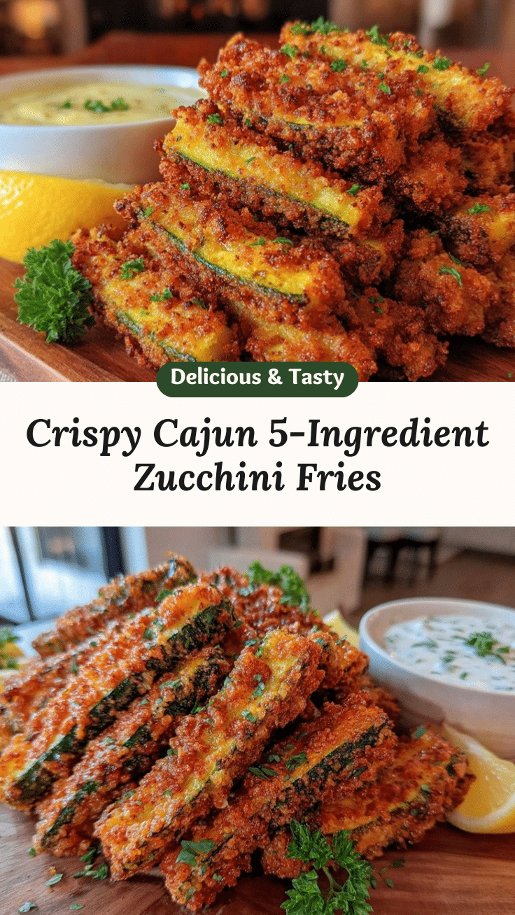 crispy zucchini fries recipe