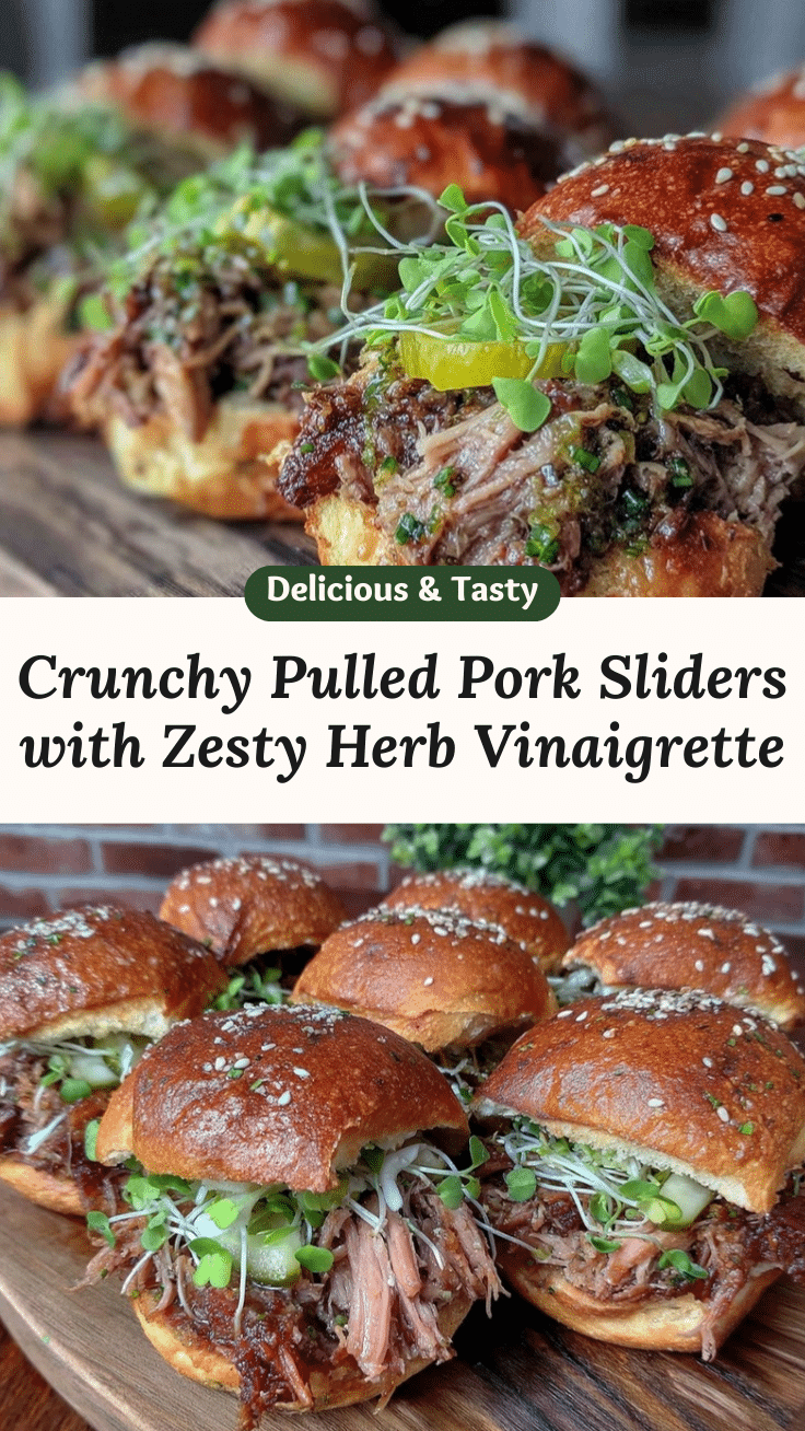 crunchy pulled pork sliders recipe