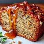 dairy-free banana bread loaf - featured image