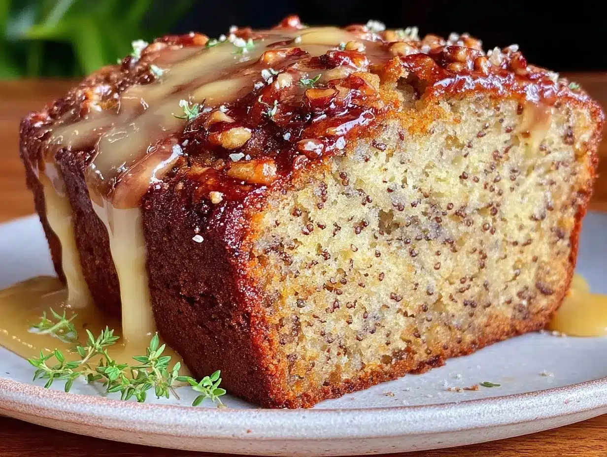 dairy-free banana bread loaf preparation steps