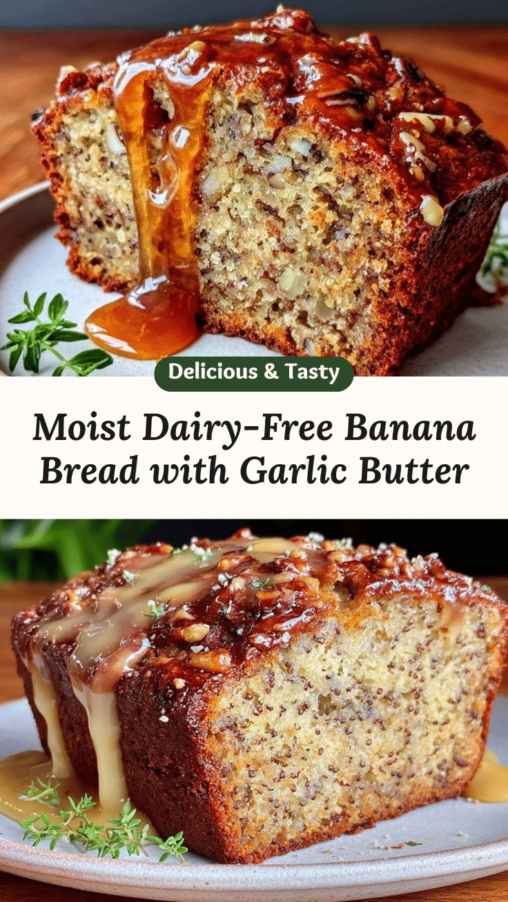 dairy-free banana bread loaf recipe