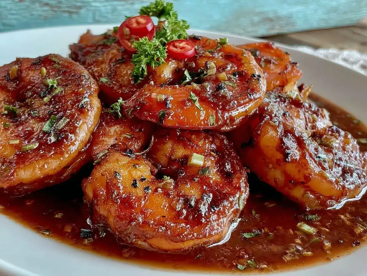 dairy-free New Orleans BBQ shrimp preparation steps