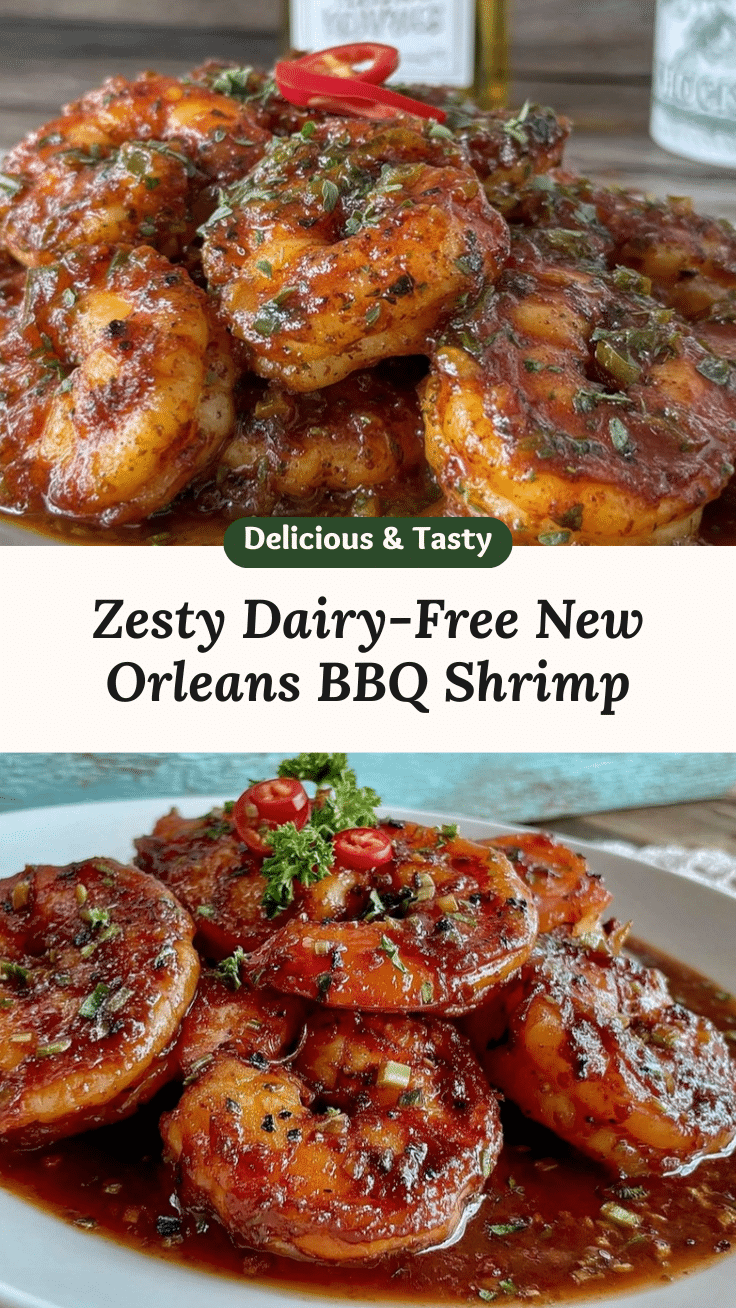dairy-free New Orleans BBQ shrimp recipe