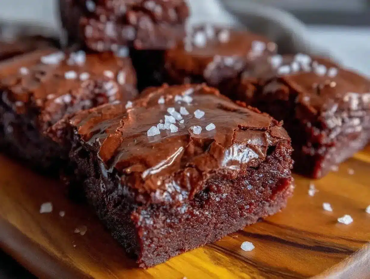 Easy Fudgy Nutella Brownies preparation steps