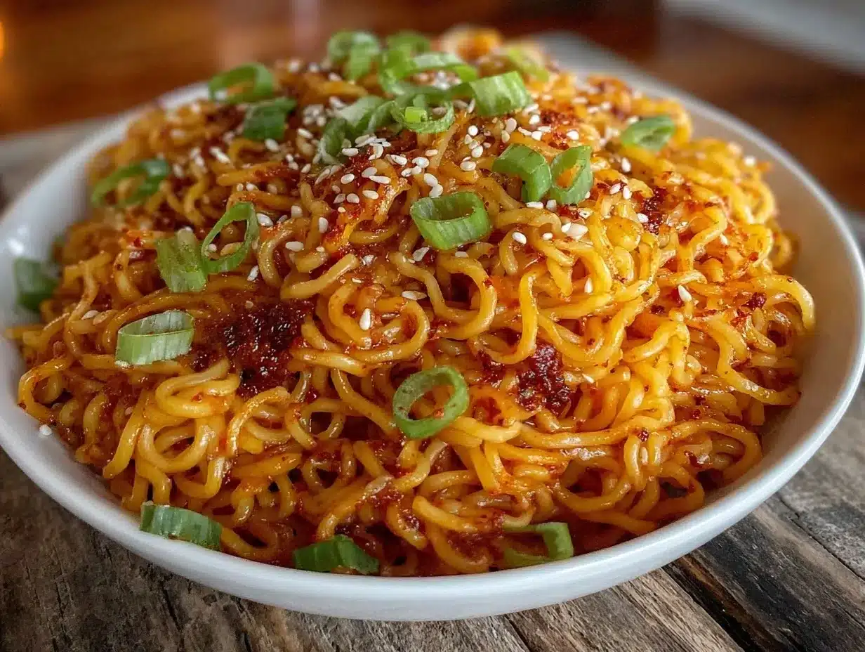 easy no-mixer longevity noodles preparation steps