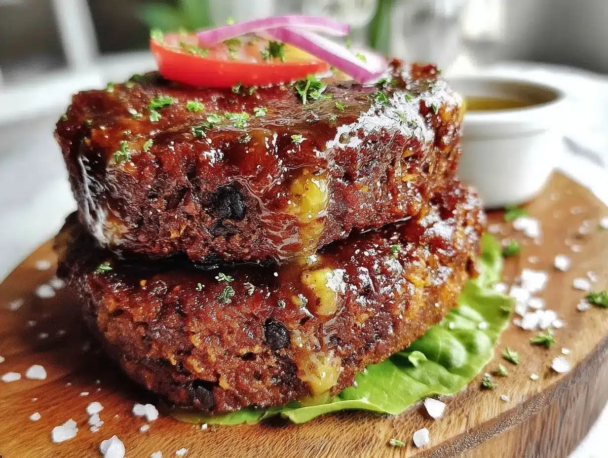 easy overnight black bean burgers preparation steps