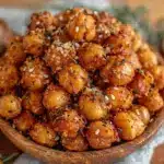 everything but the bagel roasted chickpeas - featured image