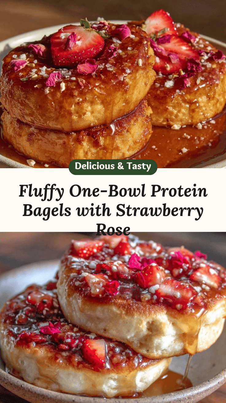 fluffy one-bowl protein bagels recipe