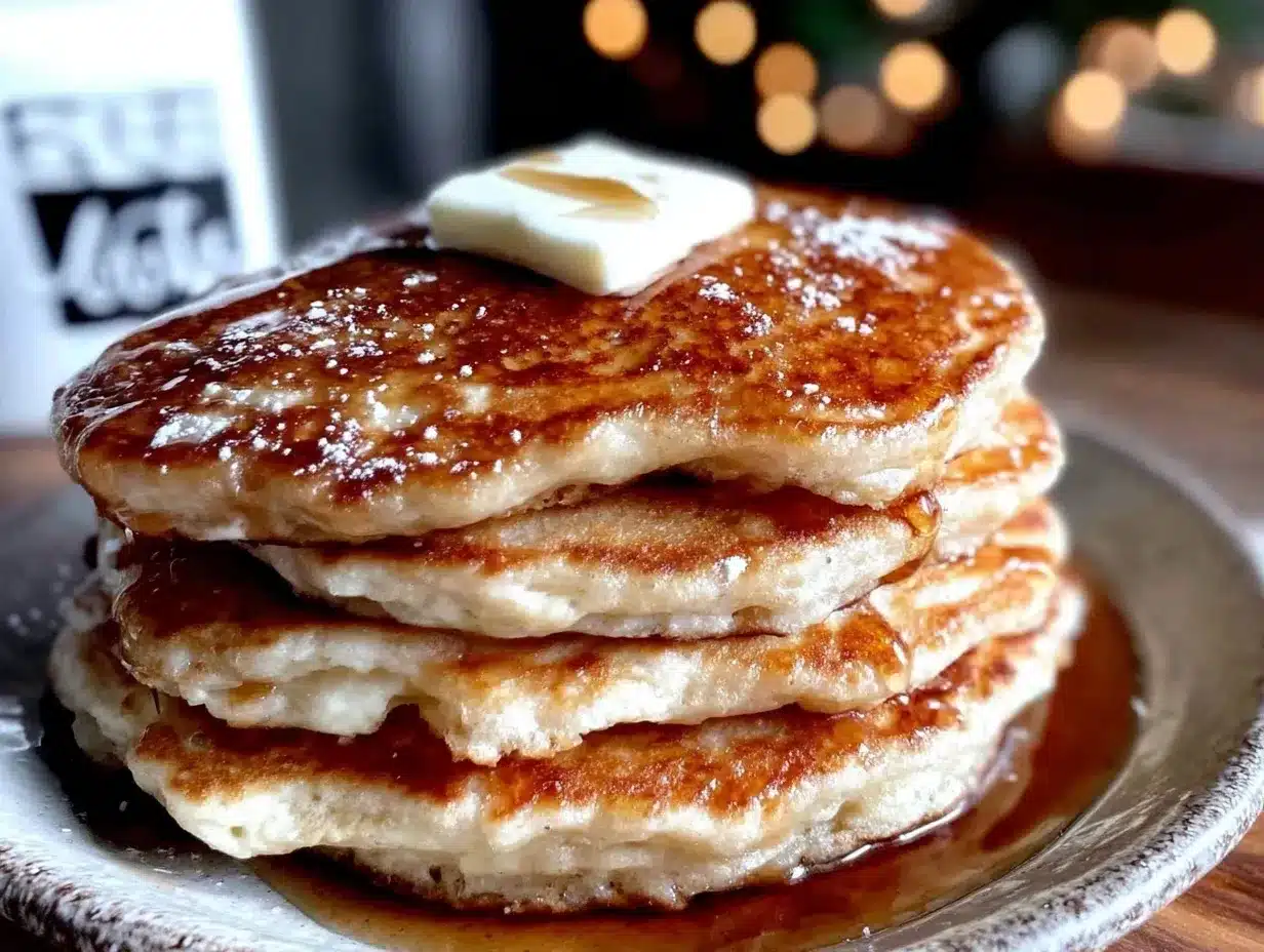 fluffy sourdough discard pancakes preparation steps