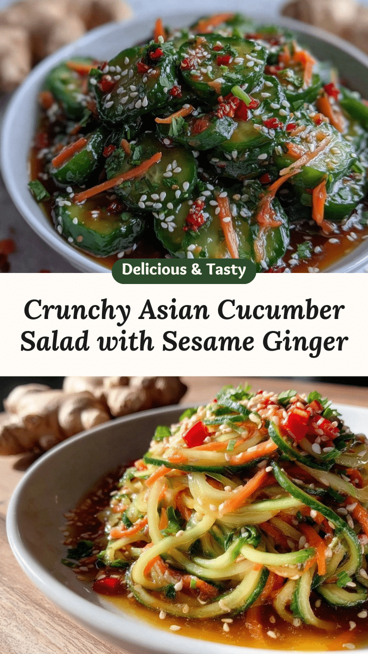 fresh asian cucumber salad recipe