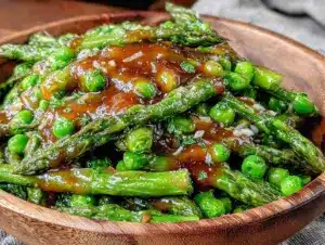 Fresh Gluten-Free Asparagus Pea Salad - featured image