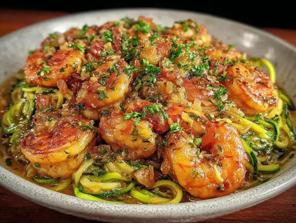 garlic butter shrimp - featured image