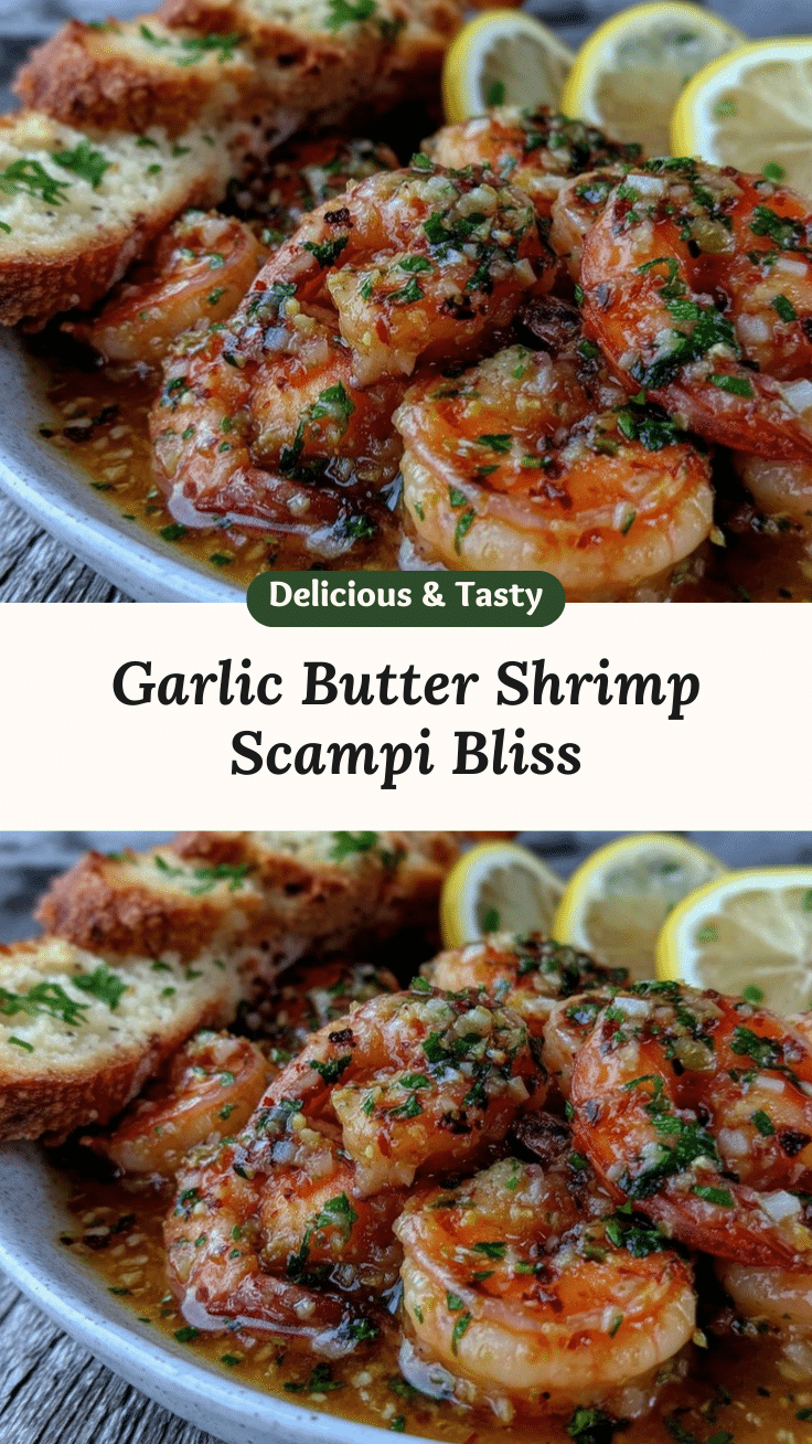 garlic butter shrimp scampi recipe