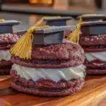 graduation cap cookie sandwiches - featured image