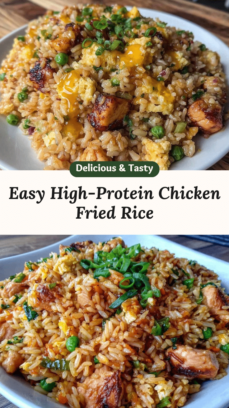 high-protein chicken fried rice recipe
