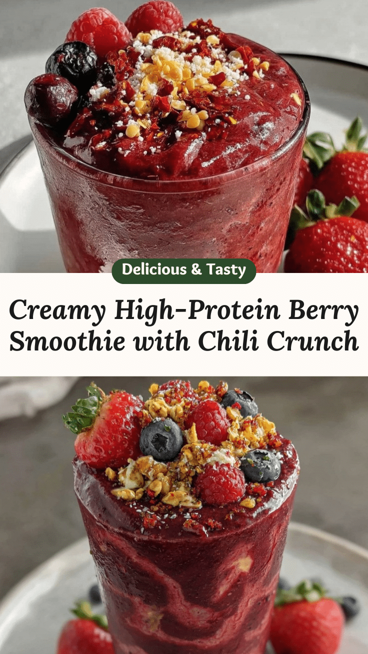 high-protein Greek yogurt berry smoothie recipe