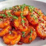 honey glazed carrots with thyme - featured image