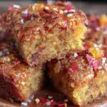 hot honey brown butter blondies - featured image