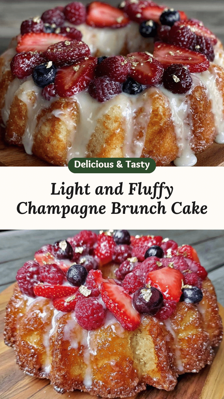 light champagne brunch cake recipe
