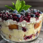 Light Lemon Blueberry Trifle - featured image