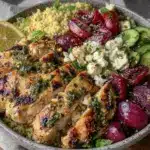 Mediterranean chicken meal prep bowls - featured image